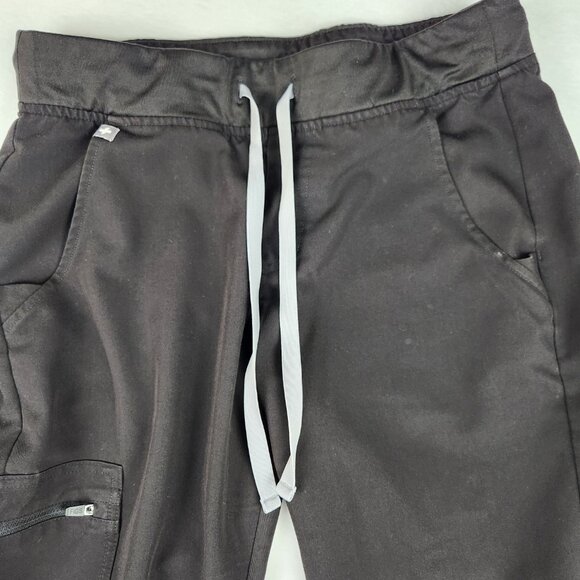 FIGS Womens Zamora Jogger Scrub Pants Size S Black W18SW2005P - Picture 4 of 8
